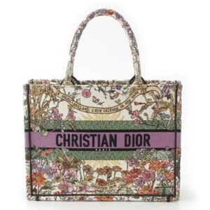 Dior Medium Book Tote 4 Saisons L' Ete Soleil Summer